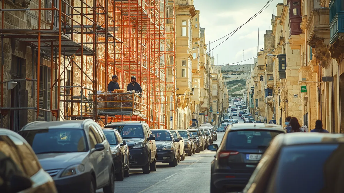 Planning Authority Declares Scaffold-Clad Msida 'Cultural Layering', Recommends More Bones For Towns