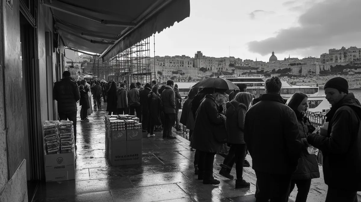 Government's 'Pastizzi Standardisation Initiative' causes national queue, ferry lane, and one scaffolding collapse