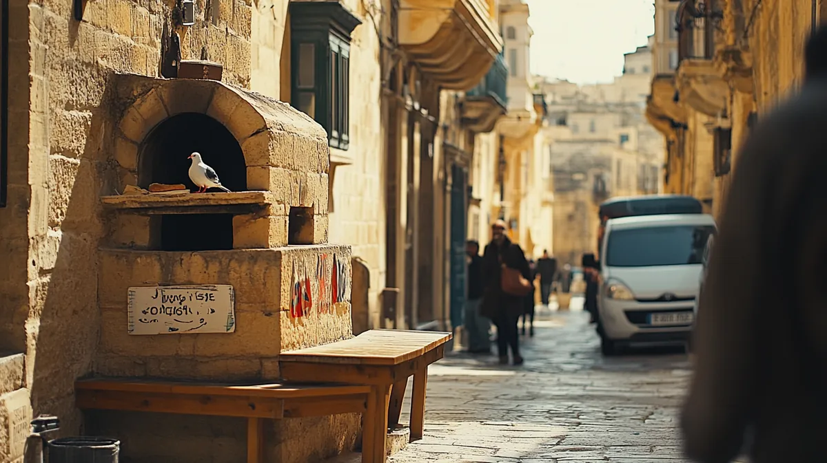 Qormi’s Oldest Oven Registered as Microstate After Its Ftira Starts Issuing Parking Tickets