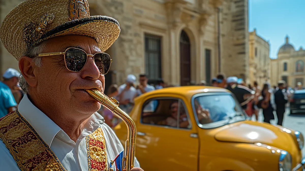 Żejtun Introduces 14:14 Pastizz Pause — Offending Drivers Must Eat, Salute Statue, Apologise to Fiat 500