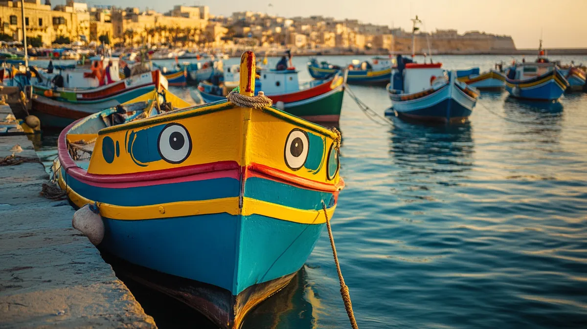 Marsaxlokk Fishermen Ask UNESCO to Save Luzzijiet Eyes From Scandinavian Decal Invasion