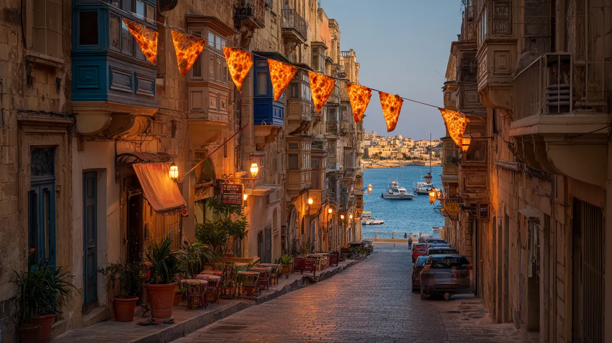 Maltese Government Replaces Streetlights with Giant Pastizzi to Ensure Snacking After Dark