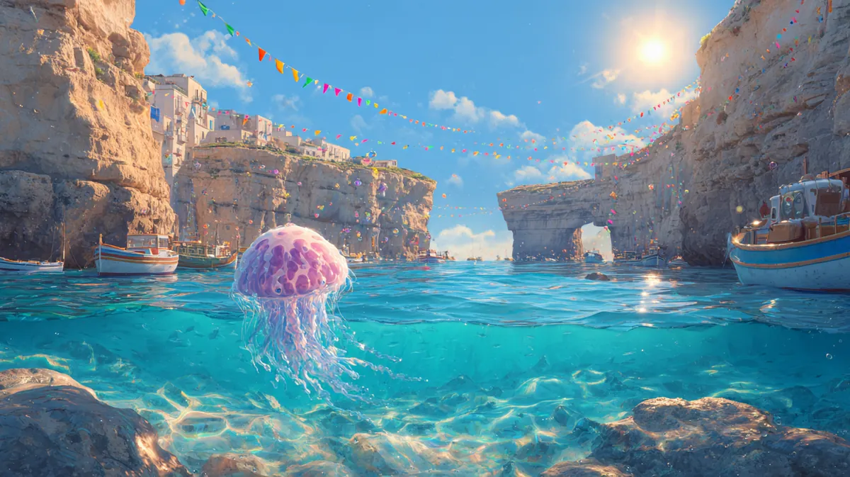 Local Fisherman Finds Singing Jellyfish, Nation Divided Between Karaoke Bars and Festa Stage