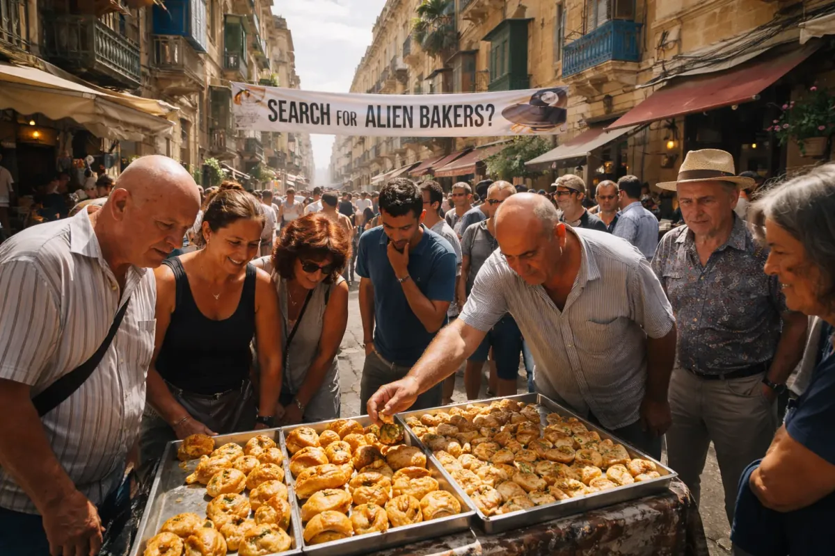 Maltese Scientists Find Pastizzi Recipe is Alien, Demand Nationwide Search for Extraterrestrial Bakers