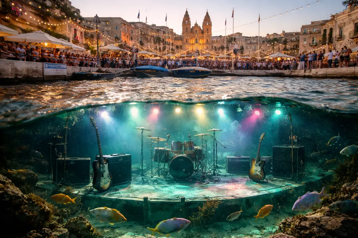 Maltese Government Introduces 'Quiet Zone' at Festas: Bands to Play Only Underwater for Fish