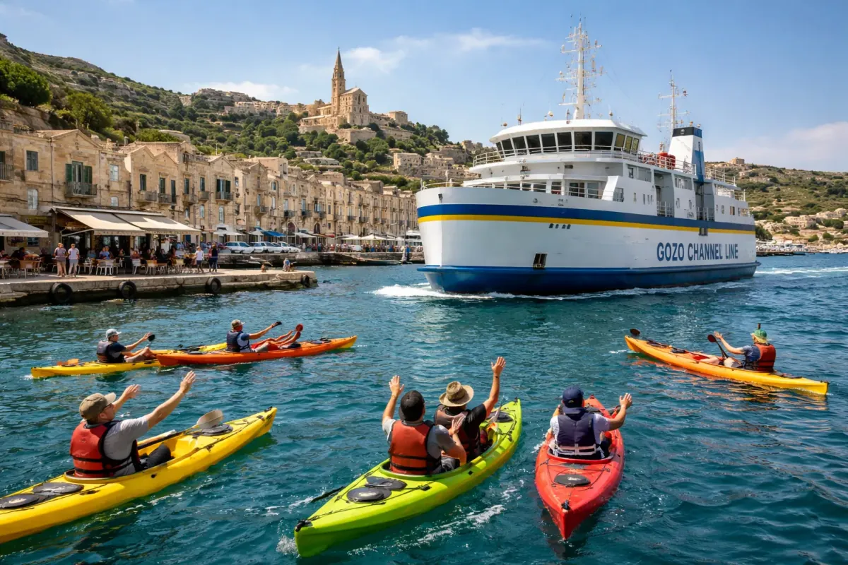 Maltese Village Breaks World Record for Slowest Gozo Ferry Crossing Amid Protest for Faster Pastizzi Service