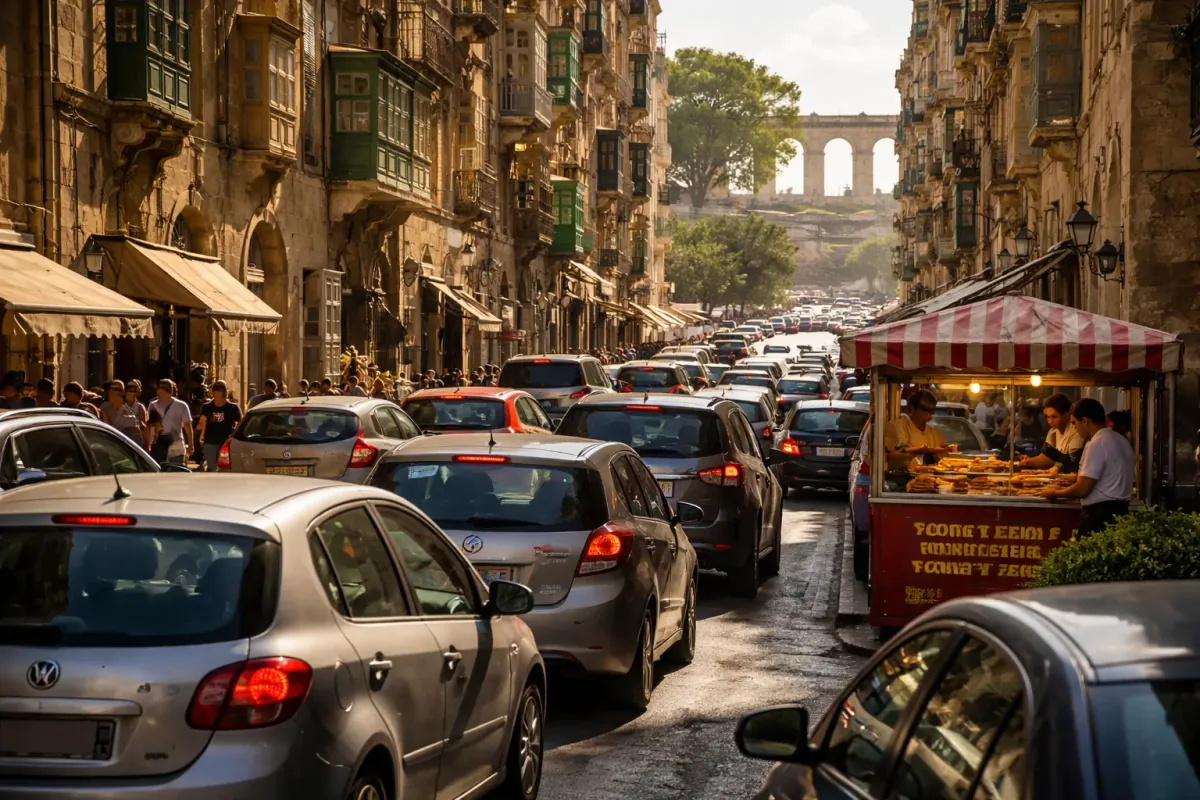 Maltese Traffic Jam Declared National Heritage Site; Future Generations will Visit for Educational Purposes