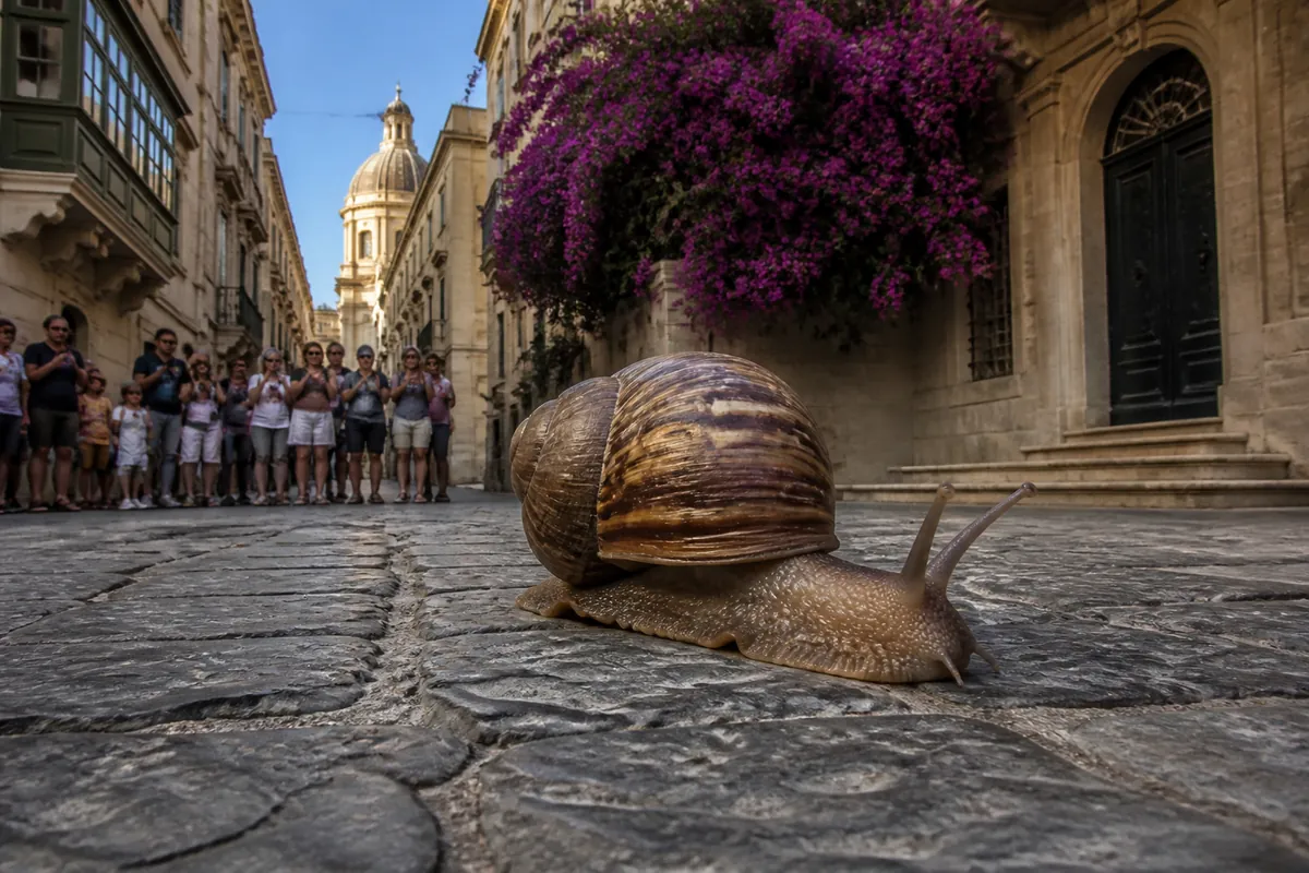 Maltese Government Declares Public Holiday for Giant Snails After They Outpoll Football Team