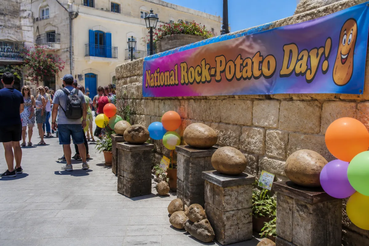 Maltese Government Declares National Rock-Potato Day, Citizens Confused But Excited