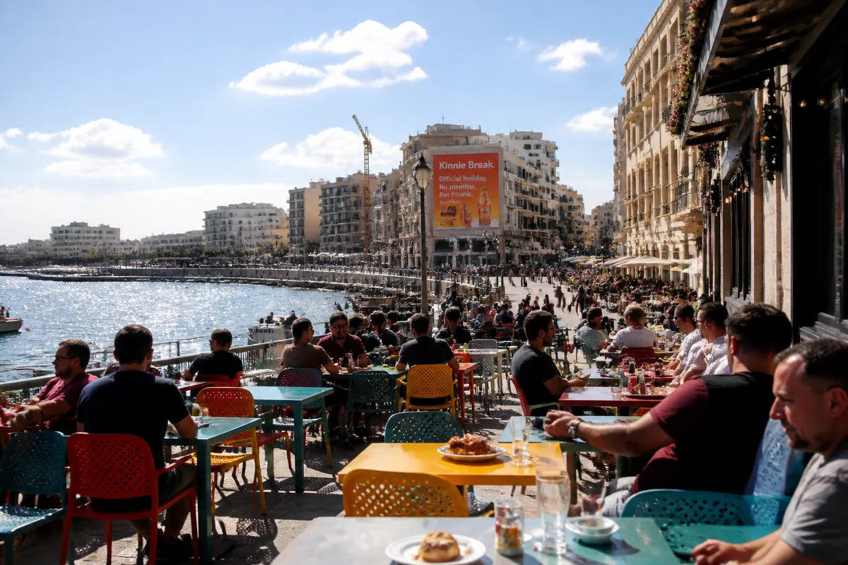 Maltese Parliament Declares 'Kinnie Break' as Official Holiday, Conversation Ban Enforces Pastizzi Interaction