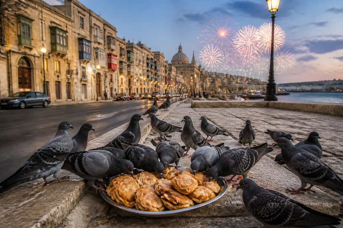 Maltese Pigeons File Lawsuit for Festival Rights, Demand Pastizzi and Fireworks