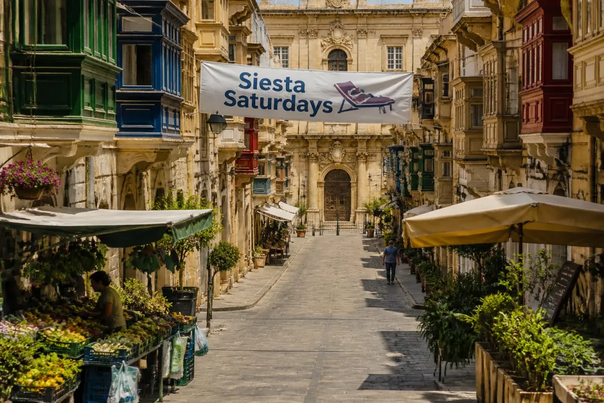 Maltese Government Declares Mandatory 'Siesta Saturdays' to Boost Productivity Through Naps