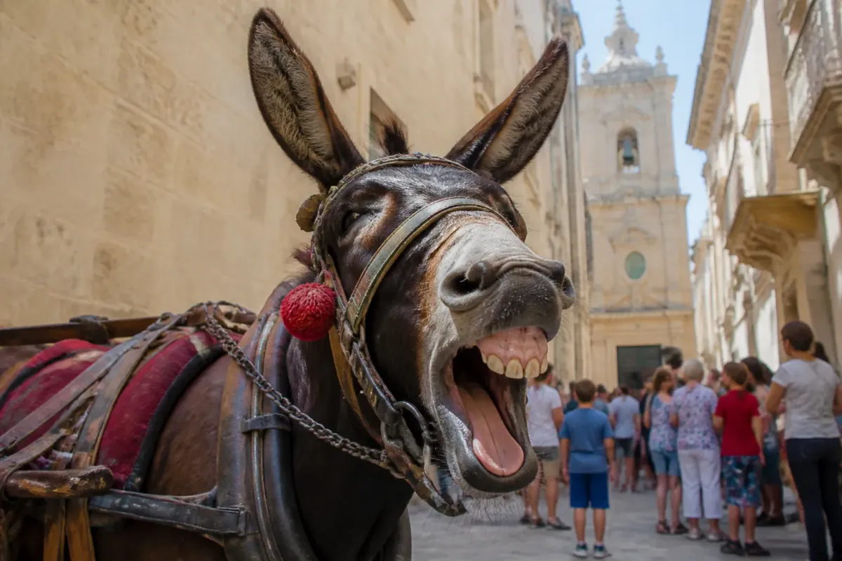 Malta Officially Declares Donkey Braying as National Language; First 'Donkey Dialect Festival' Set for Next Month