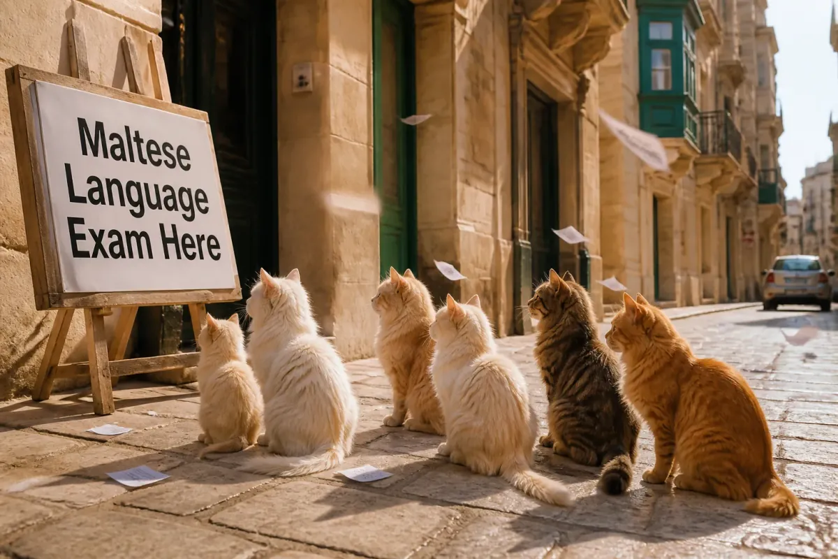 Government Declares All Cats Must Pass Maltese Language Exam or Face Deportation