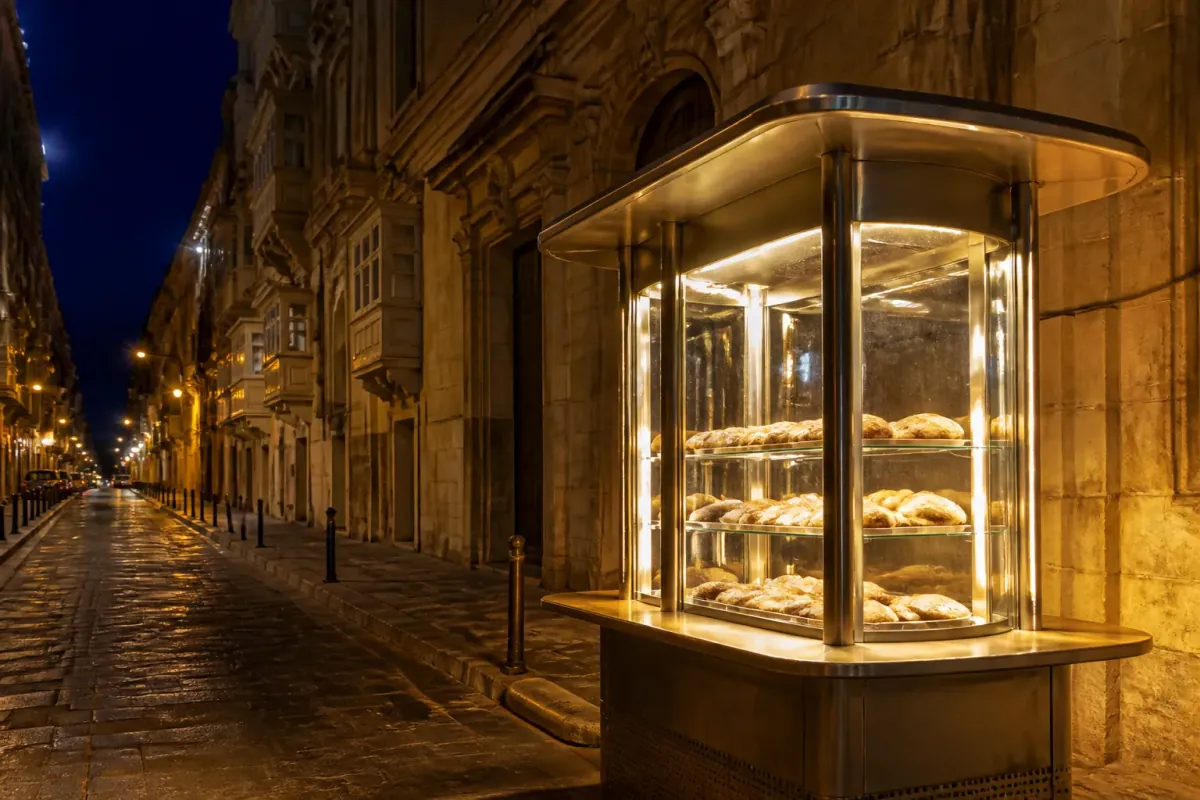 Maltese Government to Replace Street Lamps with Pastizzi Stands for 'Light and Nourishment'