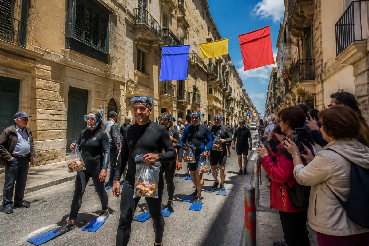 Maltese Government Declares All Future Public Holidays Best Celebrated Eating Pastizzi Underwater