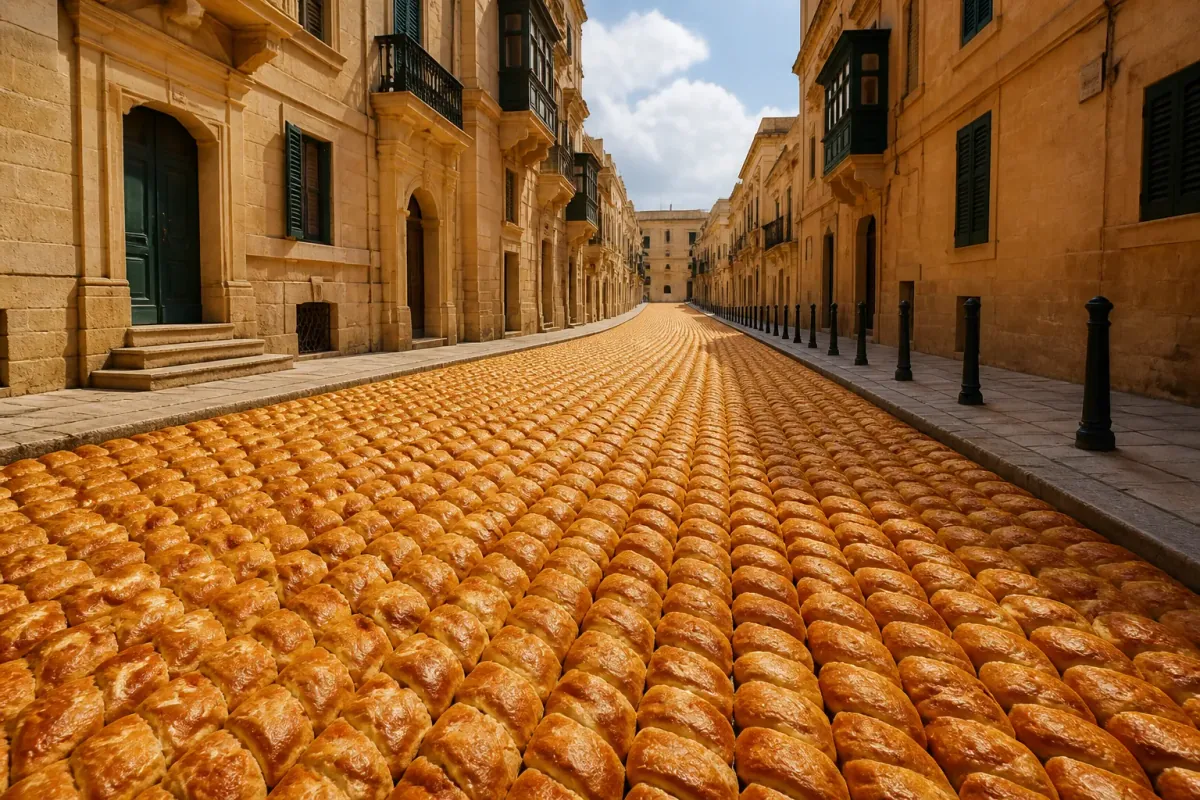Government Announces All New Roads to be Paved with Leftover Pastizzi for Snack Economy Boost