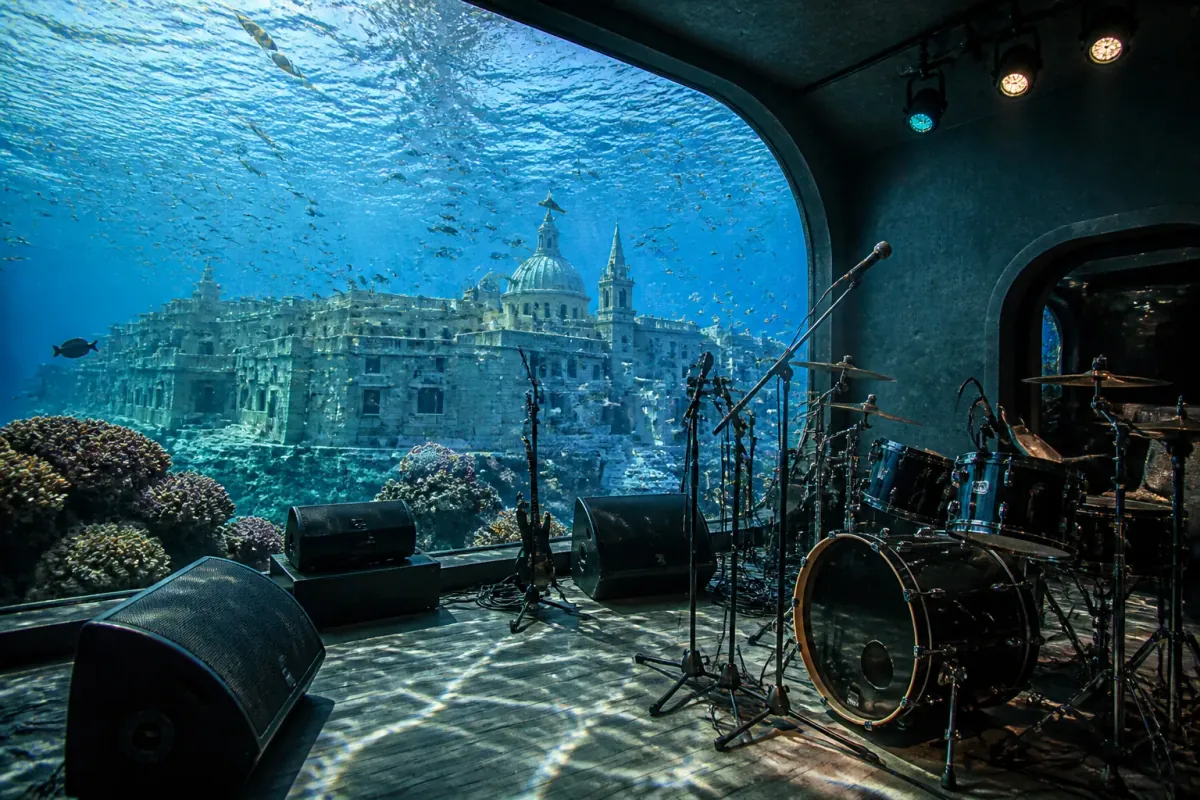 Maltese Government Opens World’s First Underwater Band Club, Fish to Join in Twerking