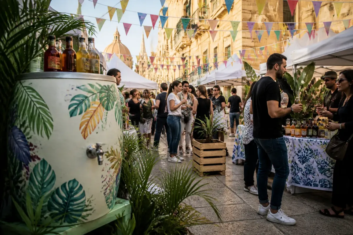 Kombucha Party Proposes €800 Million Plan to Make Azure Window Malta's National Beverage
