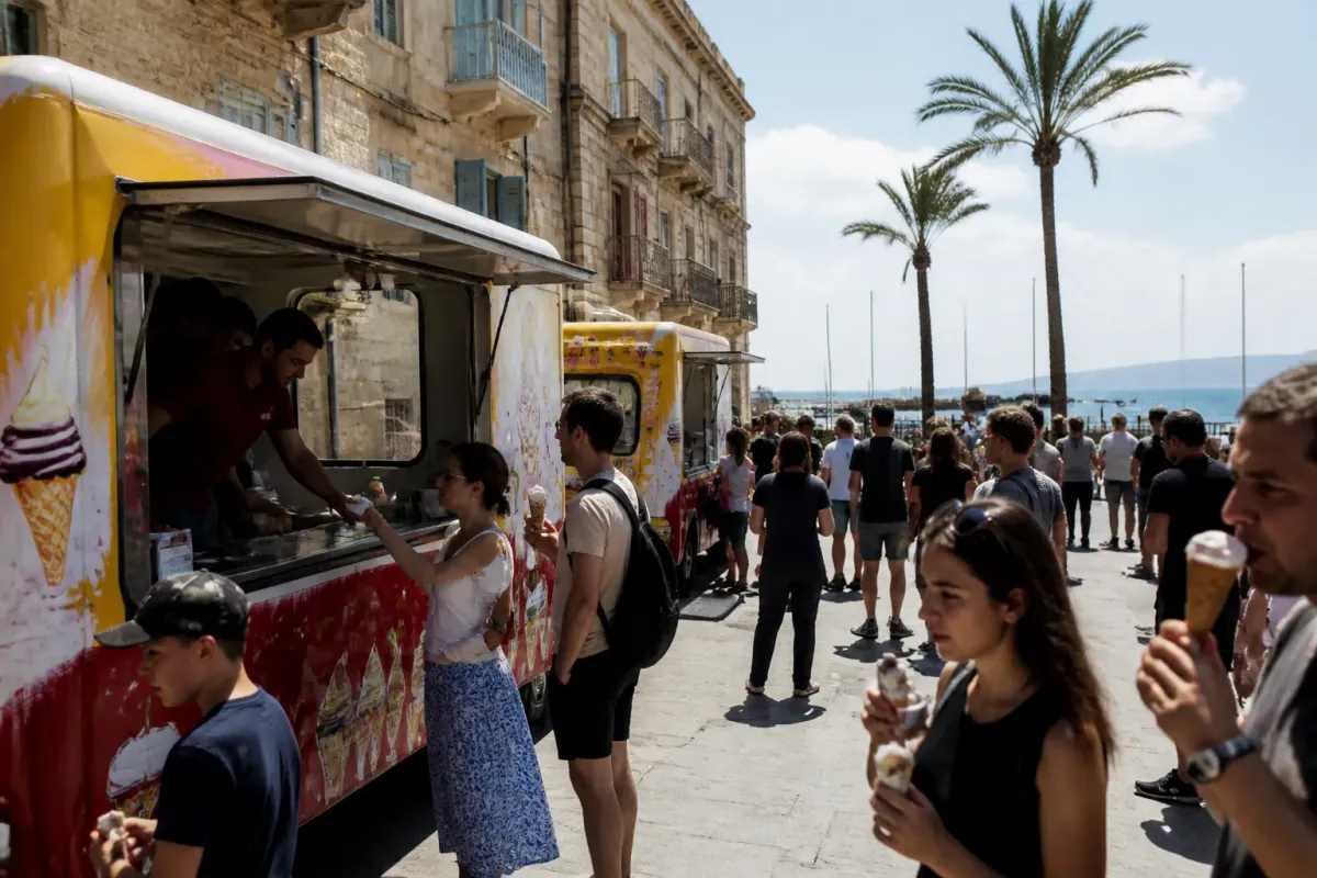 Maltese Government Announces Plan to Replace Buses with Gelato Trucks, Calls it 'High on Sugar, Low on Traffic'