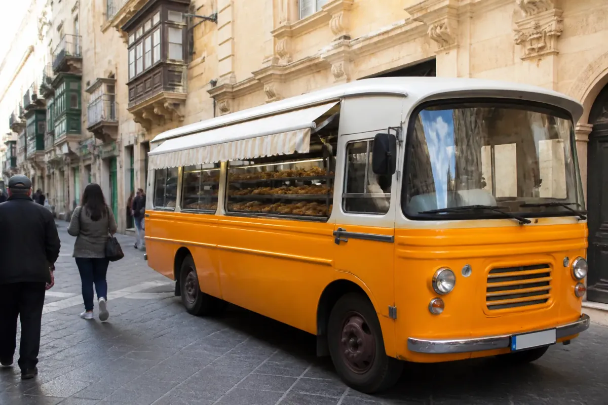 Valletta Mayor Announces Plan to Turn Buses into Mobile Pastizzerias, Claims Traffic Will Smell Like Heaven