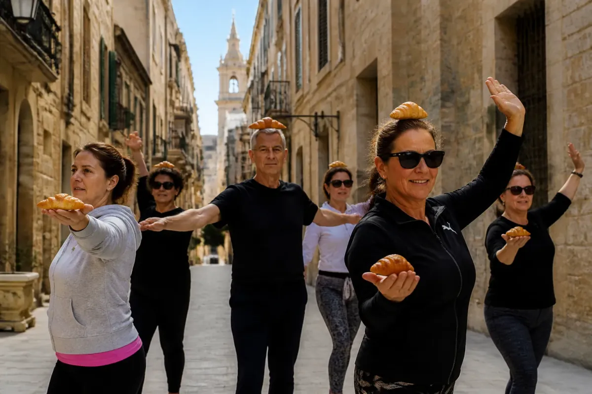 Maltese Government Declares 'Pastizzi Pilates' as National Sport, Citizens Required to Juggle Pastries