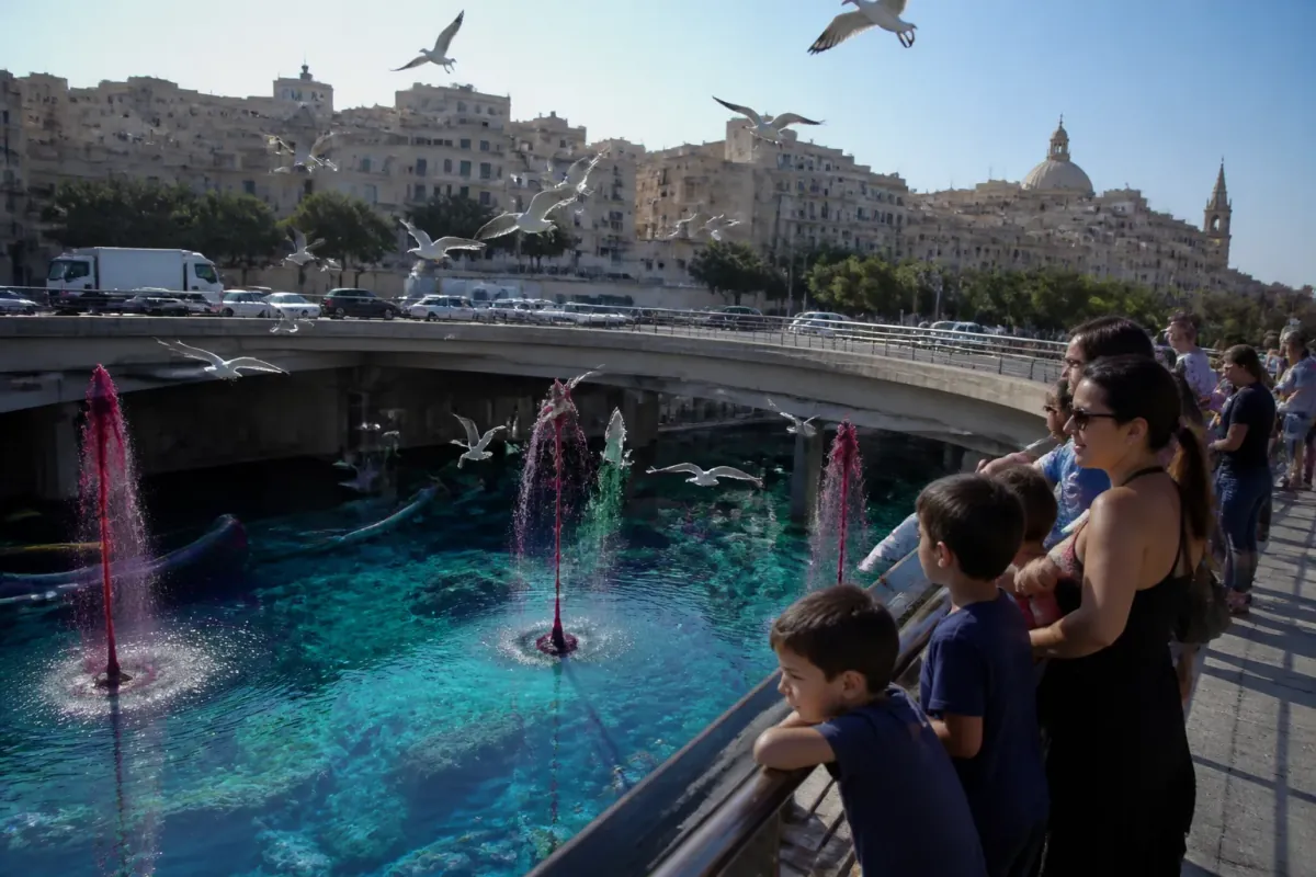 Spaghetti Junction Officially Transformed into Malta’s First Underwater Theme Park — Wine Fountains Included