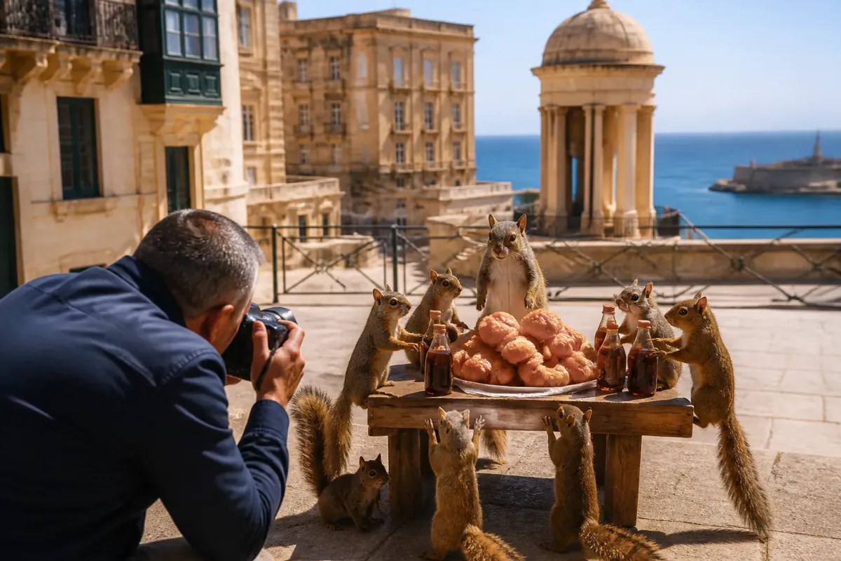 Maltese Squirrels Unionize for Pastizzi Benefits, Demand Kinnie as Salary