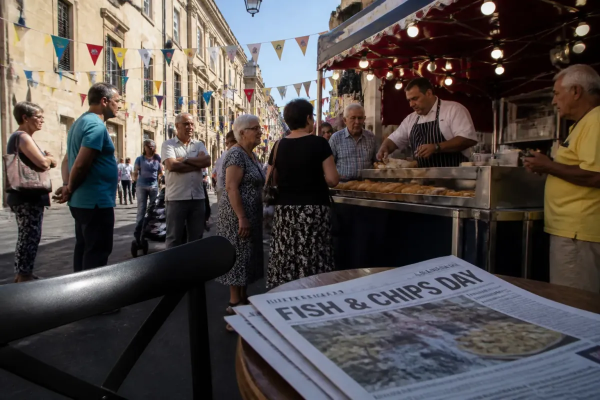 Maltese Government Declares 'Fish & Chips Day' as New National Holiday, Locals Confused