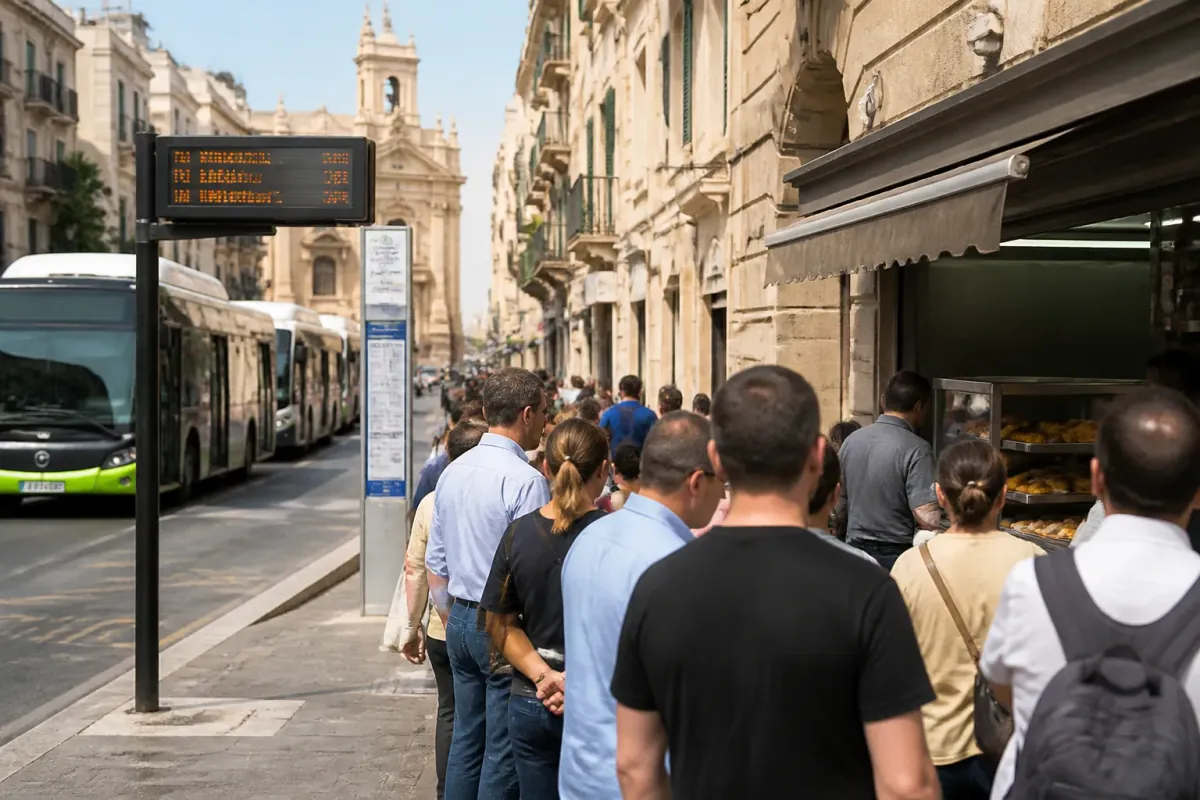 University Study Reveals Bus Delays Directly Proportional to Pastizzi Sales — Free Pastizzi Initiative Launched to Combat National Transport Crisis
