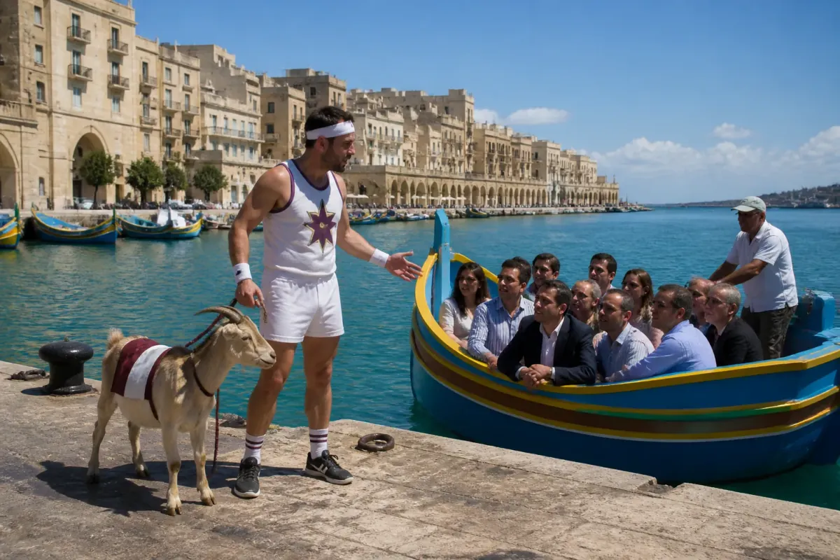 Maltese Government Replaces Buses with Luzzus, Goat Racers Demand Lifebuoys