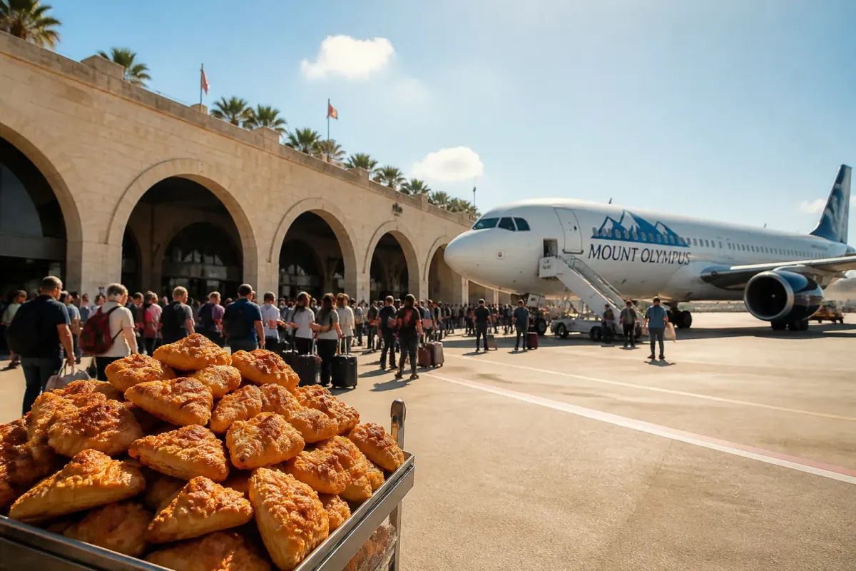 Malta International Airport Launches Flight to Mount Olympus, Claims 'Mythical GPS' Powered by Pastizzi