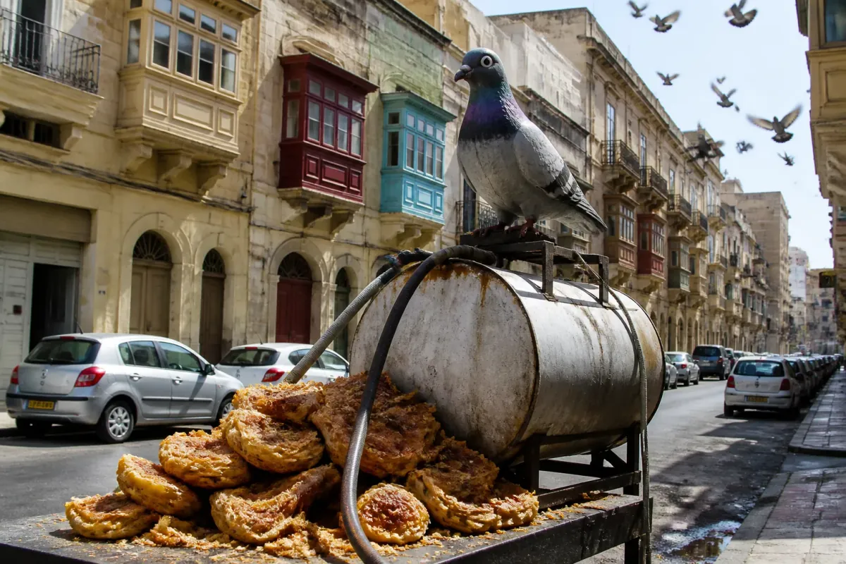 Birkirkara Council Proposes Pigeon-Powered Biofuel from Leftover Pastizzi