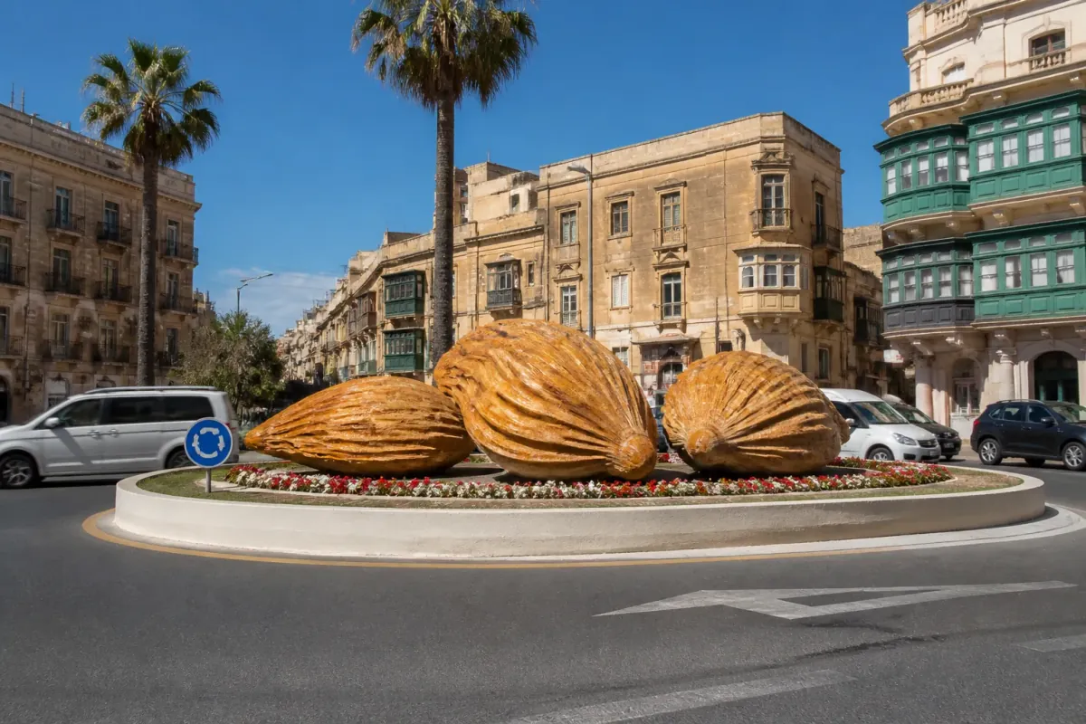 Maltese Government to Replace Roundabouts with Giant Pastizzi Statues to Curb Traffic and Hunger